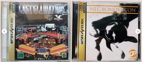 Last Gladiators Necronomicon Set Sega Saturn SS Japan Ver.