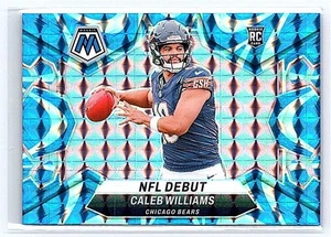 Caleb Williams 2024 Mosaic RC #289 NFL Debut Reactive Blue Prizm Bears (210) - Picture 1 of 2