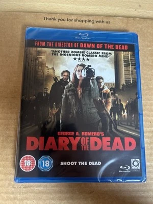 George A Romero`s Diary Of The Dead (Blu-ray, 2008) NEW AND SEALED UK REGION B - Image 1 of 3