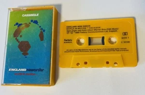 ENGLAND NEW ORDER World In Motion Cassette Single RARE Aus Version - Picture 1 of 8