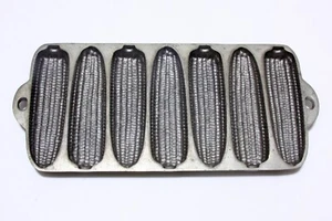 Pan de maíz de aluminio Wagner Ware Sidney O Krusty Korn Kobs Junior #458 de colección - Imagen 1 de 5