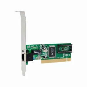 PCI Fast Ethernet NETWORK RTL8139D 10/100MB PCI to RJ-45 rj45 LAN CARD - Picture 1 of 3