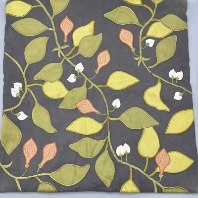 Crate & Barrel Olivia Zip Pillow Cover 18”x18” USED *READ* - Image 1 of 4