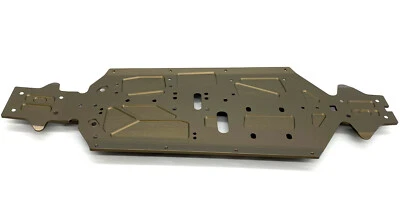 MBX8R CHASSIS PLATE (E2432; 3mm hard-anodized aluminum MUGEN E2027 - Image 1 of 2