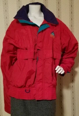 Vtg 80s 90s Ski Winter Shell Windbreaker Jacket Gear for Sports - Image 1 of 4