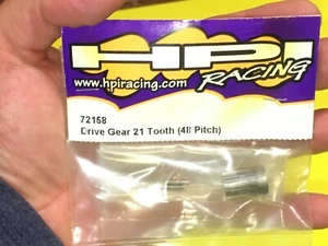 VINTAGE ORIGINAL RC HPI RACING #72158 ~ 21 TOOTH DRIVE GEAR (48 PITCH) - Picture 1 of 5