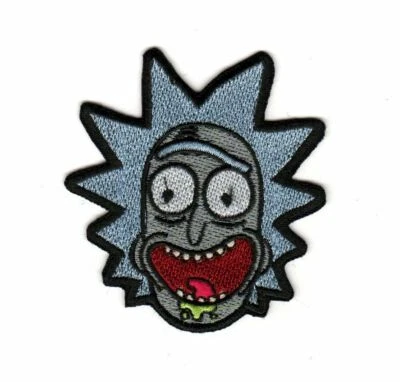 Rick Sanchez Patch | Rick And Morty Scientist Animated Adult Swim TV Show Logo - Image 1 of 2