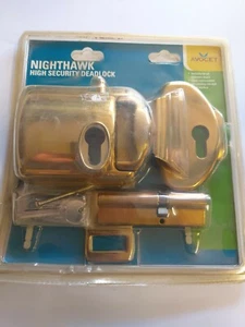 Avocet Nighthawk High Security door Dead Lock 3 Keys - Picture 1 of 9