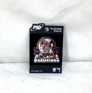 2007 World Series Champions Boston Red Sox Pin Globe Style (P) Fenway FREESHIP - Picture 1 of 2