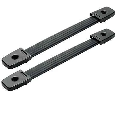 2 x Steel Reinforced Rubber Flight Case Handle Steel End Caps - Guitar Amp Strap