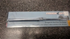 Truck Spec Straight On Dual Foot Tire Gauge 12" JL-5018N BRAND NEW Sealed - Picture 1 of 9