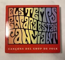 Els Temps Encara Estan Canviant Cançons del Grup de Folk Audio CD Disc Rare