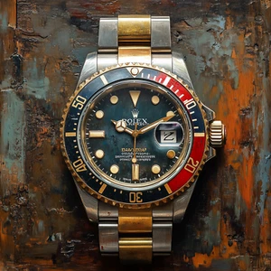 ⌚ Rolex Luxury Art 💰 Giclée Print 🎨 COA 📜 24x24” 1/25 Signed ✍️ v20 - Picture 1 of 5