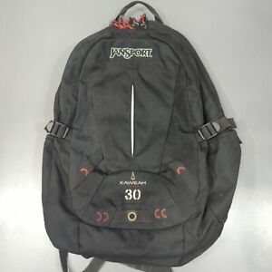Jansport Kaweah 30 Hiking Backpack Bag School Daypack Pockets Red Black