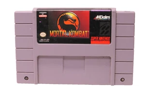 Mortal Kombat Super Nintendo SNES 1993 Cartridge Only - Picture 1 of 3