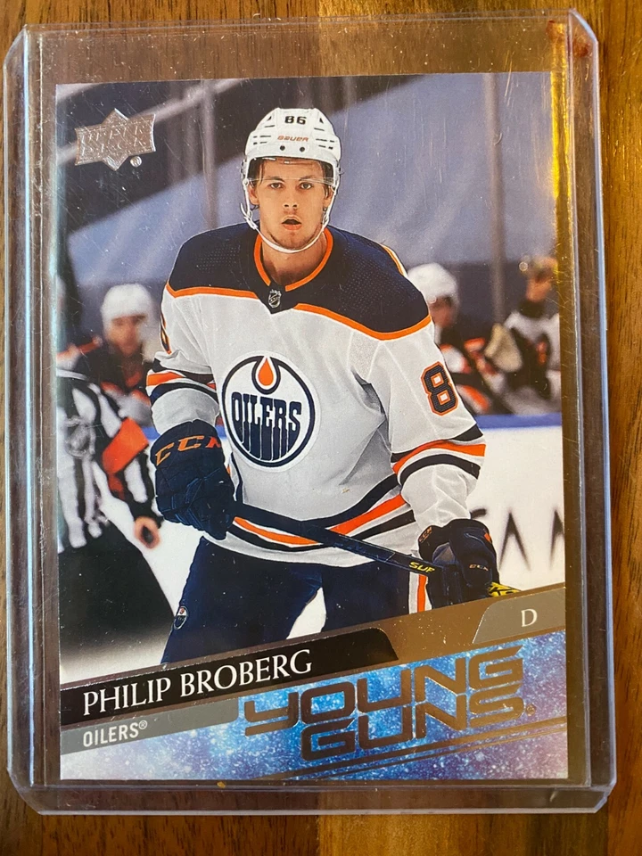 A51,918 - 2020-21 Upper Deck #204 Philip Broberg YG RC - Image 1 of 1