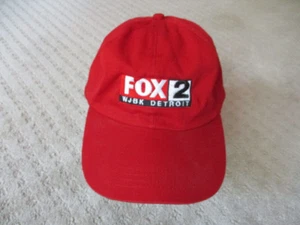 Vintage WJBK TV Fox 2 Detroit Strap back Hat  TV  Broadcasting - Picture 1 of 6