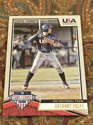 2019 Panini USA Baseball Stars & Stripes #47 Anthony Volpe - Image 1 of 2