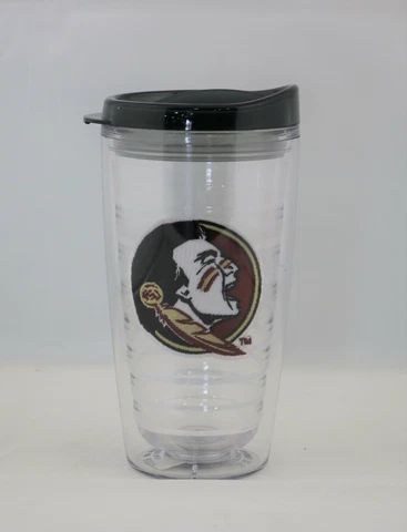 Florida State Seminoles NCAA Officially Licensed 16oz Tumbler w/Lid Cover