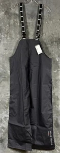 Helly Hansen Black Unisex Mandal Bib Pants sz M (15237) NEW - Picture 1 of 12