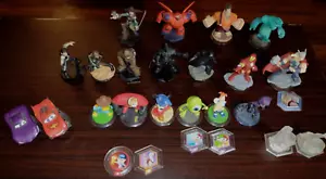 Disney Infinity Marvel/Star Wars Figures/Vehicles/Crystals/Discs Lot of 26 Total - Picture 1 of 24