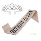 Rose Gold Tiara Bridal Belt Birthday Shoulder Headgear
