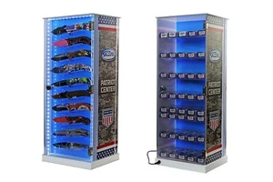 Acrylic Knife Display Case 10 Piece Display Tower - Picture 1 of 7