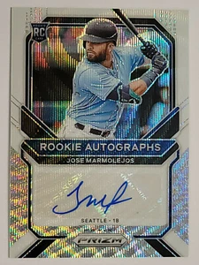 2021 Panini Prizm White Wave RC JOSE MARMOLEJOS Rookie Autographs Auto 05/50 - Picture 1 of 2