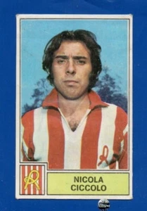 FIGURINE FOOTBALLERS PANINI 1971 72 NICOLO CICCOLO L.R.VICENZA BISVALIDA NEW - Picture 1 of 2