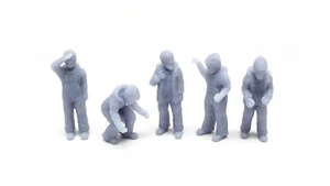 USA Made - N Scale Fishermen - 5 Pack 1600994 - Picture 1 of 3