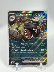 Arven's Mabosstiff ex 139/182 - Sv10: Destined Rivals Holo (NM) - Picture 1 of 2