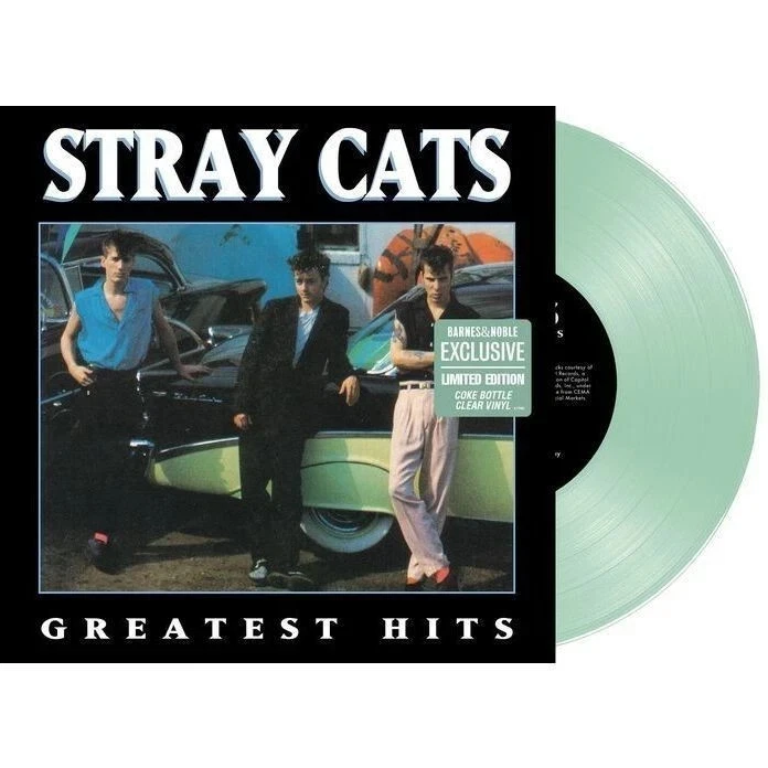 Stray Cats Greatest Hits Coke Bottle Clear Vinyl LP NEW SEALED LTD. ED - Image 1 of 1