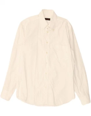 PIERRE CARDIN Mens Shirt Size 41 16 Large White Cotton BW09 - Image 1 of 3