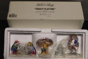 Department 56 - Snow Village - Frosty Playtime Set of 3 - 54860 - Picture 1 of 4