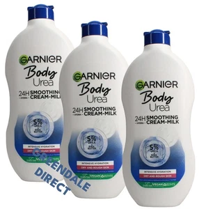 Garnier Body Urea Soothing Cream Milk 400ml - 3 Pack - Picture 1 of 3