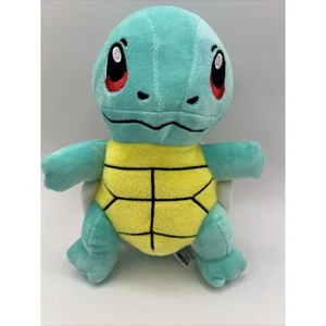 Nintendo Pokemon Squirtle Plush Toy Genuine Tomy Súper Soft EUC - Picture 1 of 6