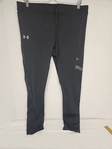 Under Armour Men's Size 2XL Compression Tights Black New W Tags - Picture 1 of 9