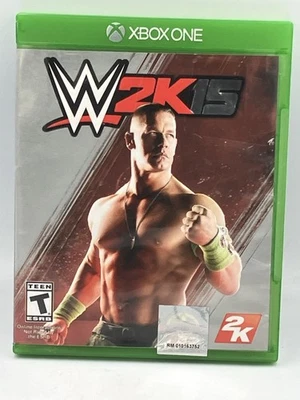 CIB Microsoft Xbox One WWE 2K15 John Cena 2014 Video Game Tested - Image 1 of 4