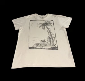Denim And Supply Ralph Lauren Tahiti Mermaid Graphic Short Sleeve T Shirt Size L - Picture 1 of 5