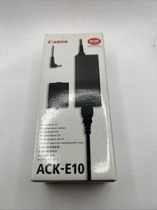 Kit adaptateur secteur OEM Canon ACK-E10 emballage d'origine pour Rebel T3, T5, T6, T7 - Photo 1 sur 3