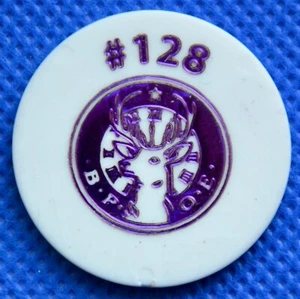 Trade Token - BPOE #128 - GF One Drink - White #N42 - Bild 1 von 3
