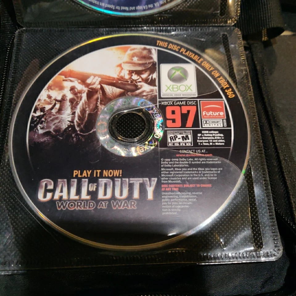 CALL OF DUTY WORLD AT WAR демо-диск журнал #97 (Microsoft Xbox 360) только диск - Изображение 1 из 1