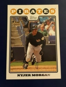 2008 Topps # 5 NYJER MORGAN ROOKIE Factory Bonus Pack Pittsburgh Pirates  - Picture 1 of 1