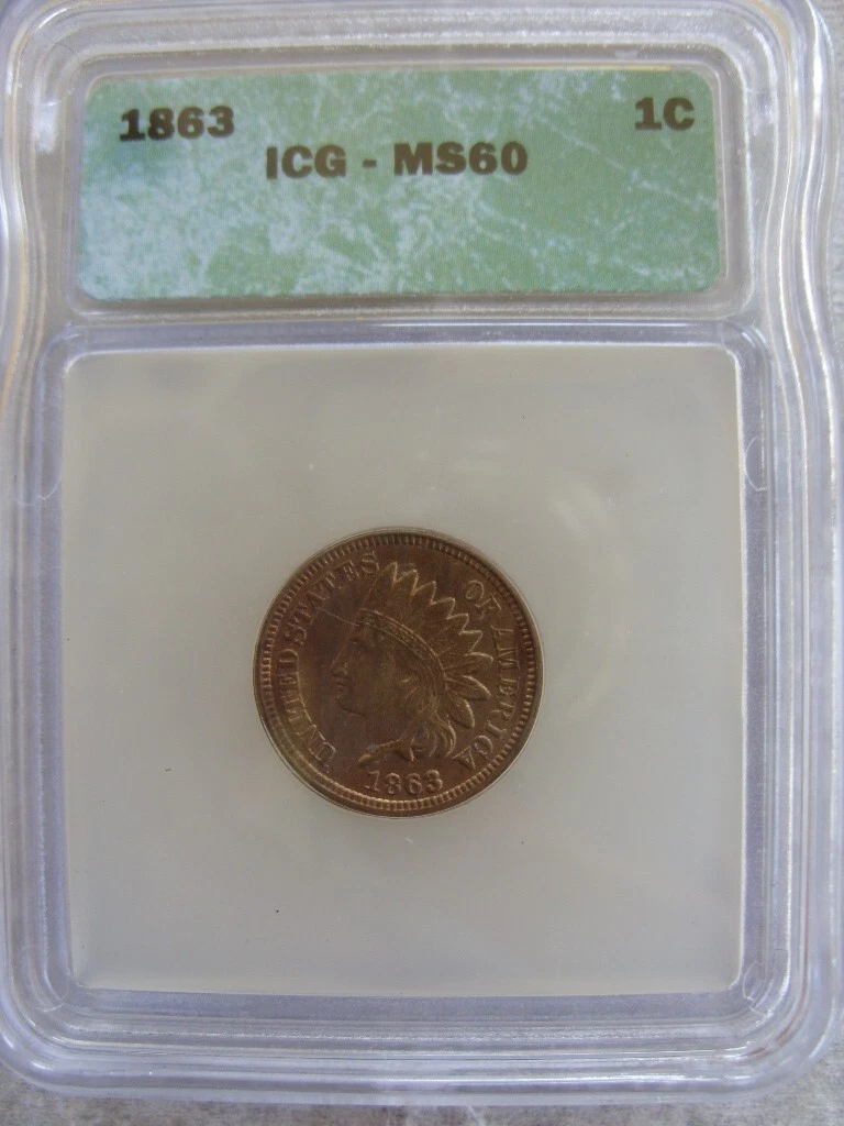 Grade MS 60 Indian Head US Small Cents (1859-1909) for sale | eBay