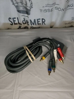 Genuine Microsoft Xbox 360 Component HD AV Cable Composite RCA HDTV OEM - Image 1 of 2