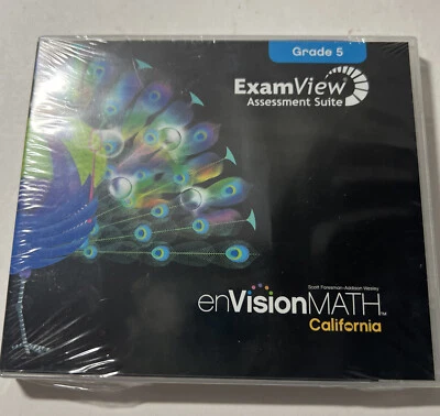 Examview Assessment Suite Grade 5 (enVision Math, California) CD-ROM - Image 1 of 2