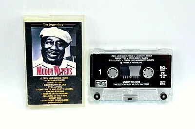 The Legendary MUDDY WATERS Cassette Tape (1993) Tested Foto 1 de 4