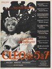 CLEO FROM 5 TO 7 Movie POSTER 11x17 French