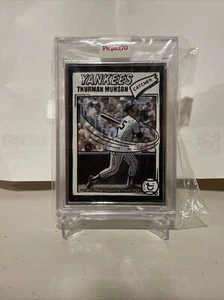 Topps Project 70 Artist Proof Thurman Munson by Joshua Vides # 5/51 - Picture 1 of 2