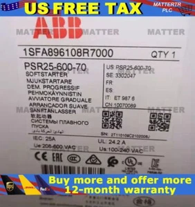 1pc ABB PSR25-600-70 Soft Starter 25A Free Shipping US Stock New Sealed Factory - Picture 1 of 5